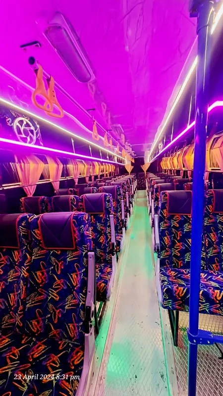 40-seater bus hire Pune for group or company travel